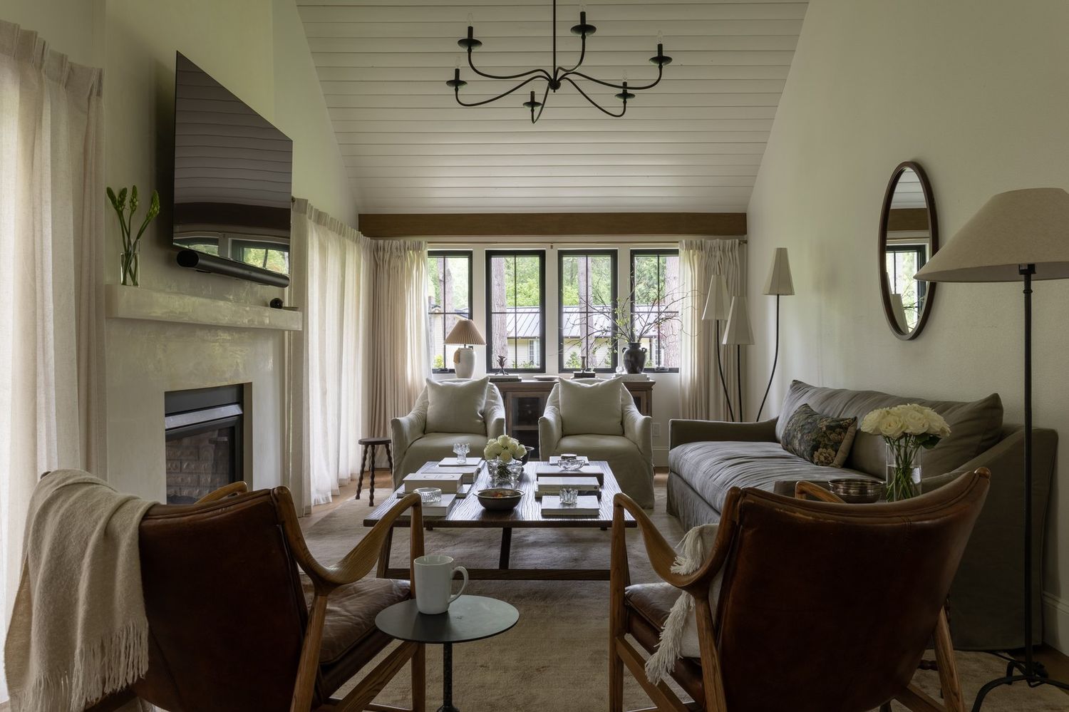Sycamore Lane living and dining